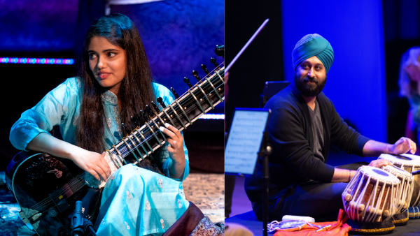 Riverside Ragas: Sanskrati Wahane (sitar) and Harkiret Singh Bahra (tabla)