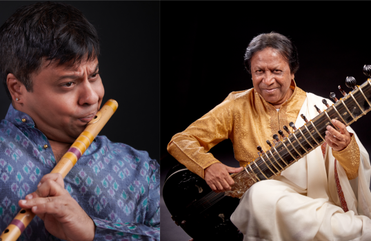 Riverside Ragas: Ustad Shahid Parvez (sitar) and Shashank Subramanyam (flute)